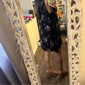 Free People tunic worn as dress